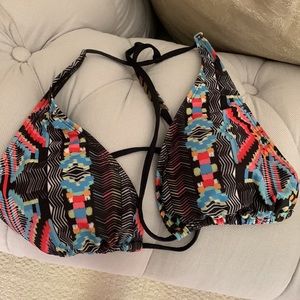 L* SPACE BIKINI TOP / SIZE LARGE